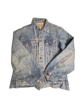 Vintage Levis 70506-0214 80/90’s Denim Trucker Jacket Mens 40 USA small
